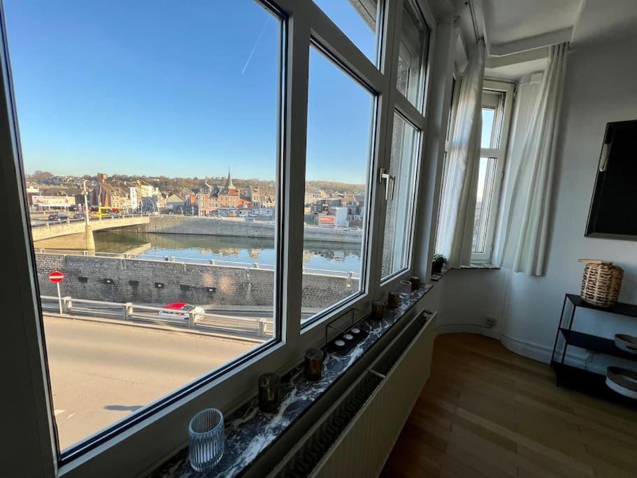Bellevue - Grand Appartement Pour 5 Sur Les Quais De La Meuse Liège Kültér fotó