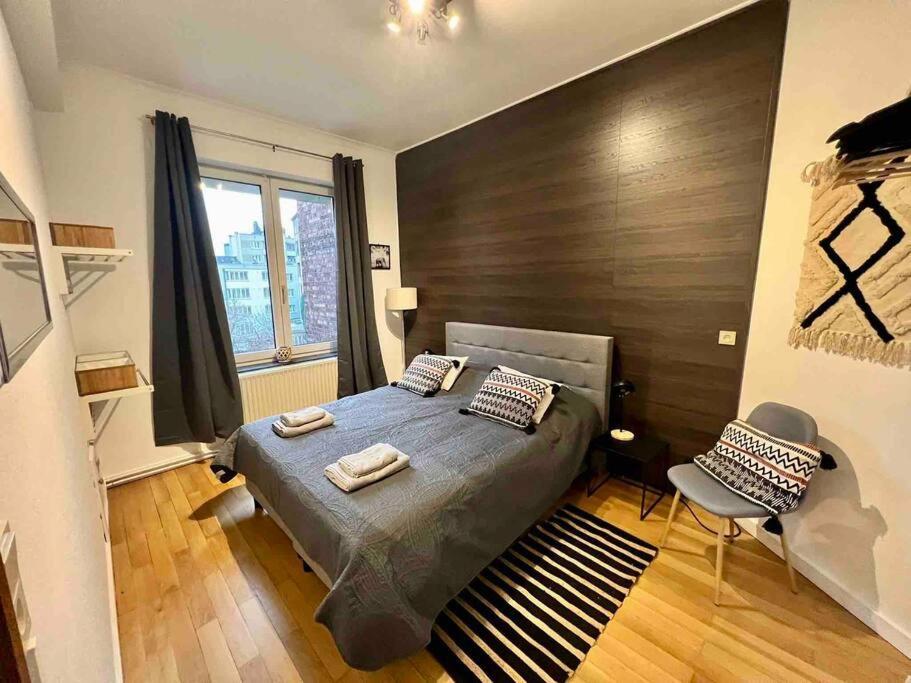 Bellevue - Grand Appartement Pour 5 Sur Les Quais De La Meuse Liège Kültér fotó